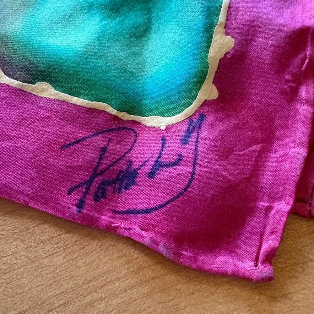 Handmade vibrant hand